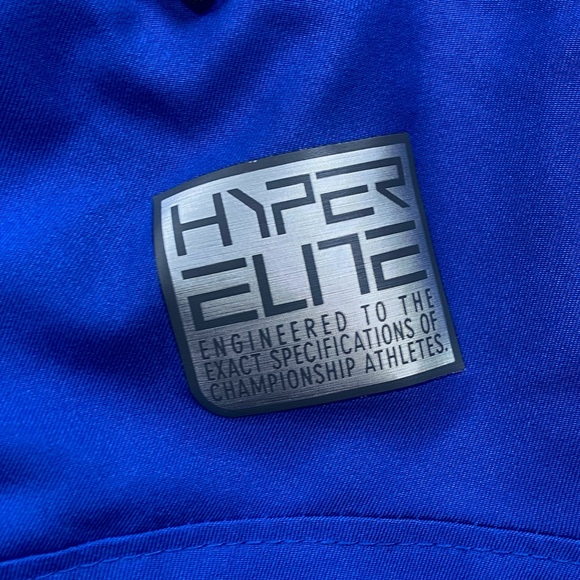 Kentucky Wildcats Jacket Mens Small Blue Gray Full Zip Hyper Elite Dri Fit Nike - Picture 4 of 4